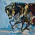 Justyna Zielonka - Galloping horses