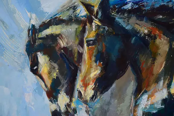 Justyna Zielonka - Galloping horses