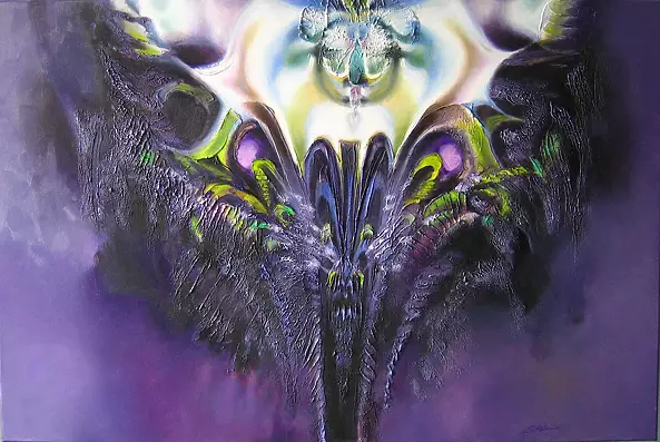 Alina Dorada Krawczyk - garden III