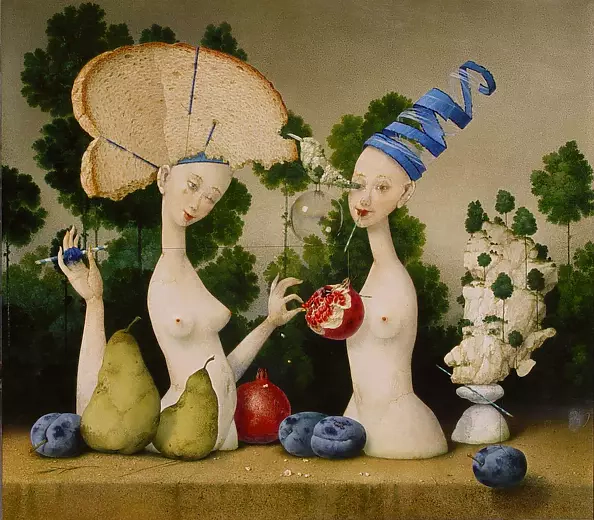 Zdenek Janda -  Garden at Fontainebleau