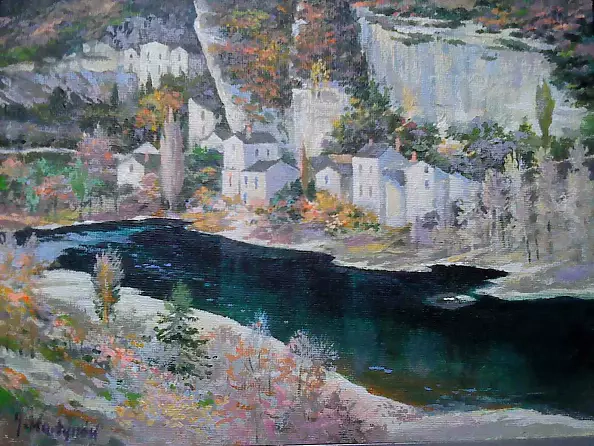Jerzy Martynów - The throat of the river TARN - France