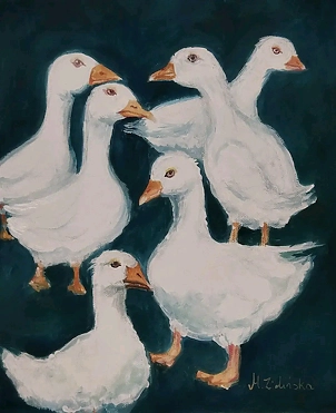 Małgorzata Zielińska - Geese