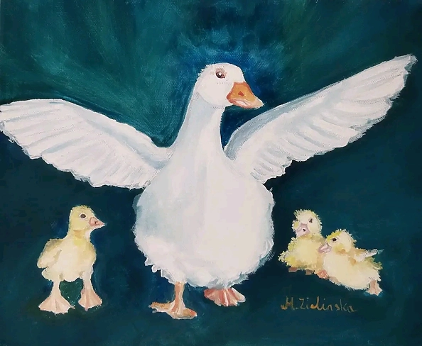 Małgorzata Zielińska - Geese