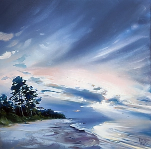 Karina Jaźwińska - Gąski o zmierzchu