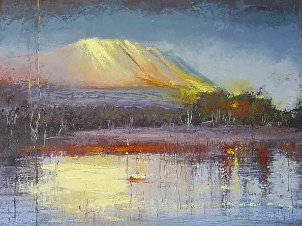 Wacław Jagielski - Gaustatoppen early morning