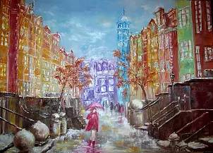 Jolanta Steppun - Gdańsk - spacer po Mariackiej 