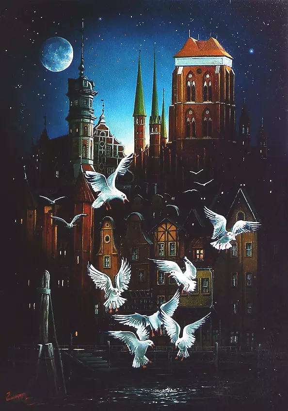 Zbigniew Hinc - "Gdańsk ballet dancers"