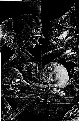   - When reason is asleep, Goya 4 demons are awakened