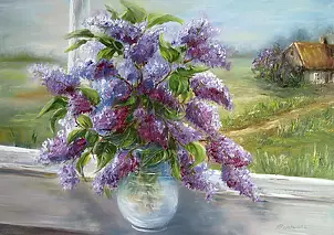 Maria Roszkowska - When the lilacs bloom