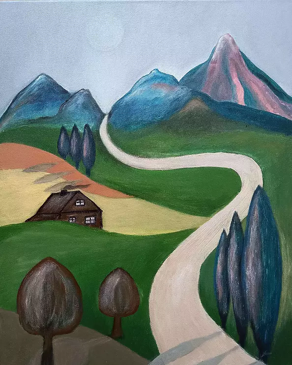 Maria Bronisz - Somewhere behind the mountains