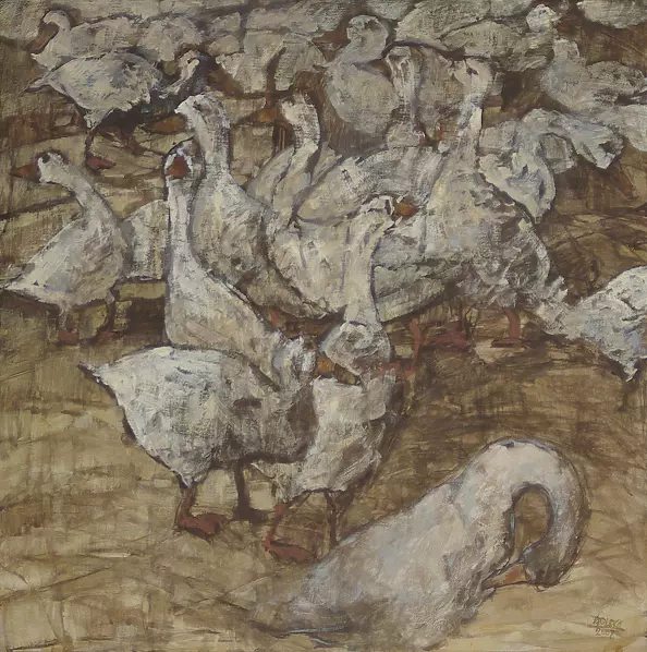Izabela Wolska - Geese