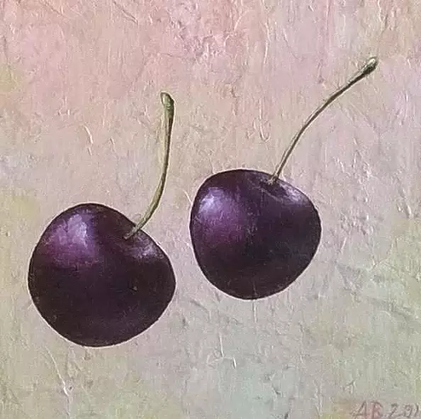 Aleksander Bednarski - Geisha with cherries