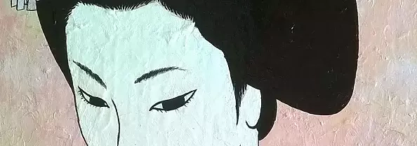 Aleksander Bednarski - Geisha with cherries