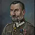 Damian Gierlach - Generale Tadeusz Jordan Rozwadowski ritratto ad olio 24x30cm
