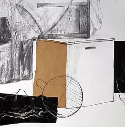 Dominika Fedko-Wójs - Geometric Collage XVIII collage series