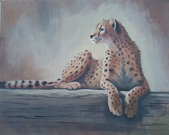 Luba Santkiewicz - Gepard spoczywa