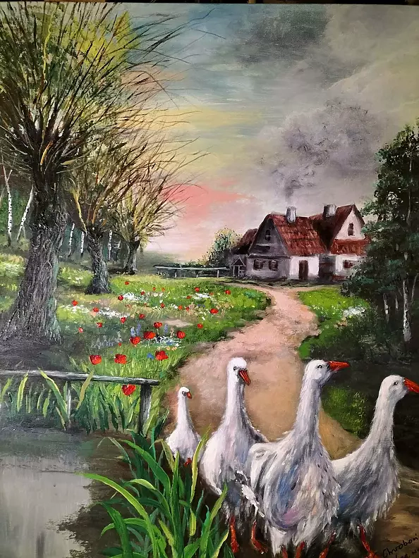 Sławomir Chrobociński - Gęsi za wodą