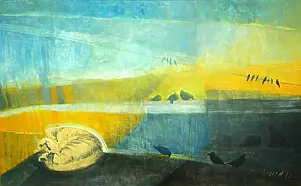   - Ghia | oil on board