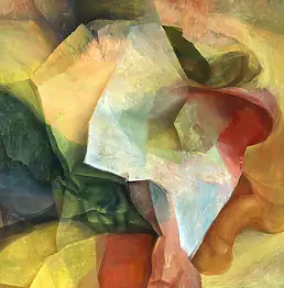Zdenek Sopousek, giftig blomst, Масляная картина - , 100 x 150