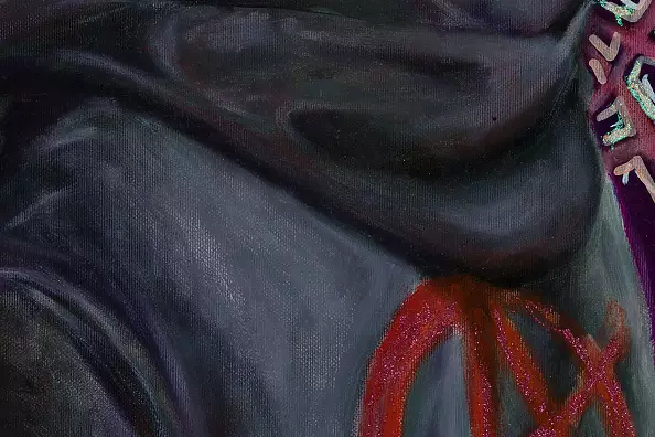 Mariusz Krzysztof Aniśko - Girl with a Pearl Earring and Glitter Cap