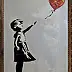 ADAM Raid, Mädchen mit einem Ballon, Weitere, Collage - tafel, Leinwand, 100 x 130