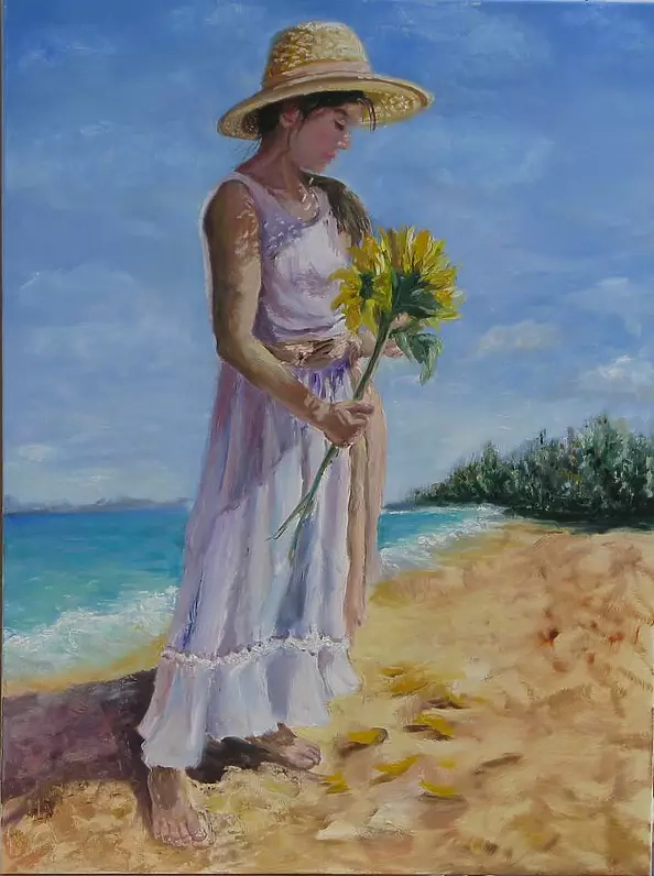 . Vita - Girl with flowers