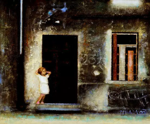 Piotr Pilawa - Girl with the gutter