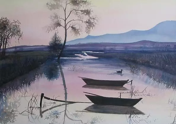 Simona Fiaschi - Odblaski terenu bagnistego