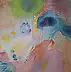 Patrycja Odzimkowska, Voice of Intuition, Acrylic painting - , 80 x 100