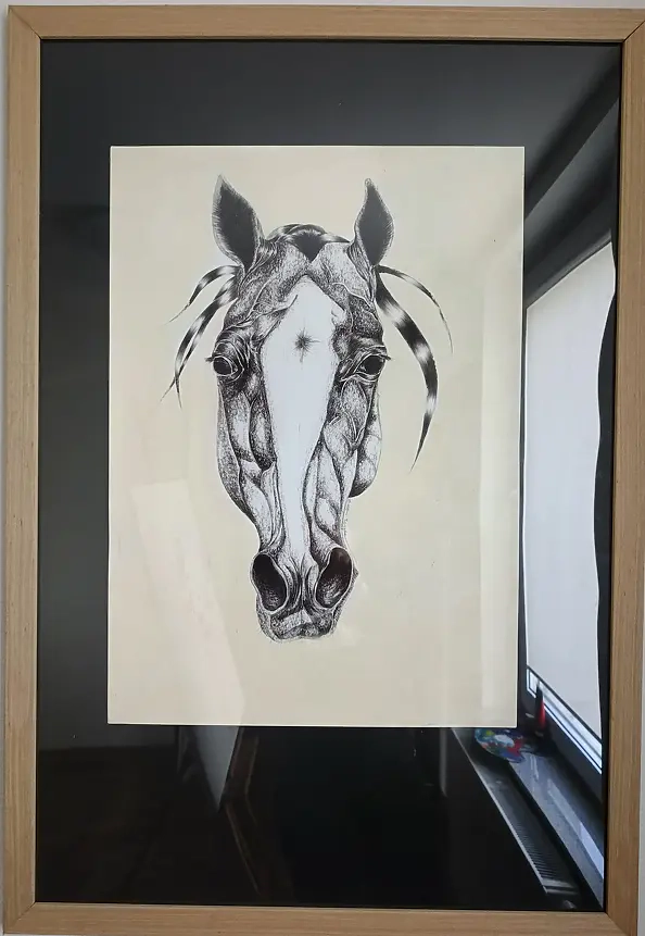 Anna Zarzycka - Głowa konia