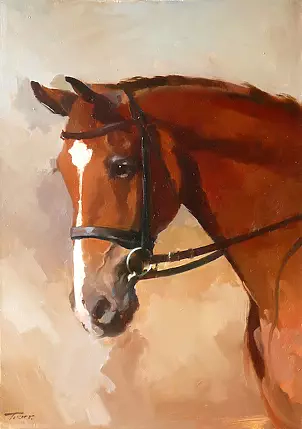 Krzysztof Tracz - horse head