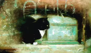 Piotr Pilawa - The head of a cat