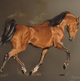 Agnieszka Morysiak, , Пастель - папір, 65 x 50