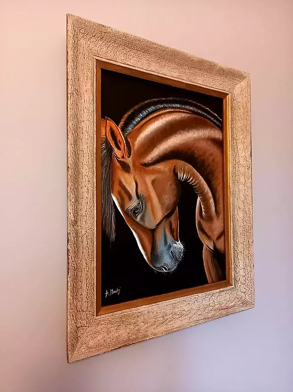 Agnieszka Mantaj - bay horse