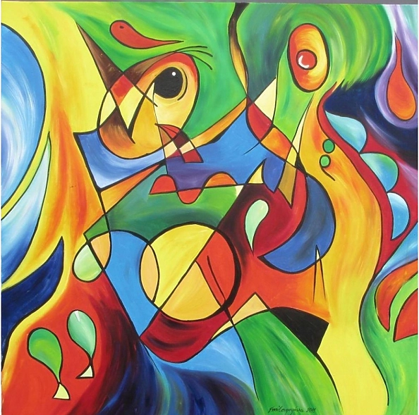 Emilia Czupryńska - Gockel. Kandinsky Improvisation II