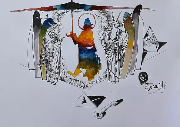 Roman Bonchuk - God on business trip ...