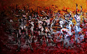 Drozdova Mariia - Gold oozing from the sky