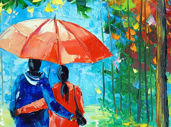 Olha Darchuk - Golden Fall Stroll