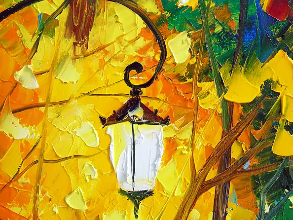 Olha Darchuk - Golden Fall Stroll