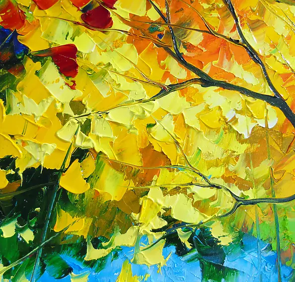 Olha Darchuk - Golden Fall Stroll