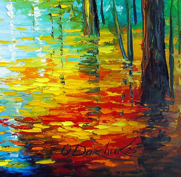 Olha Darchuk - Golden Fall Stroll