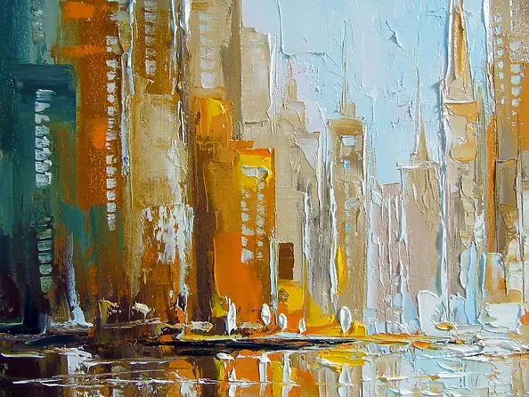 Olha Darchuk - Golden Megapolis