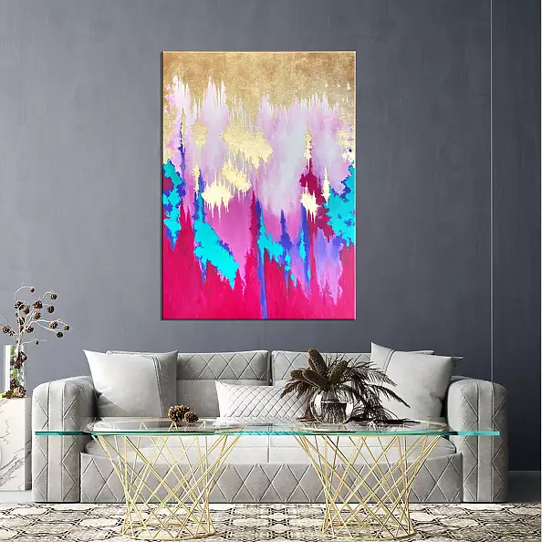 Anna Wawrzyniak - Golden Waterfall II