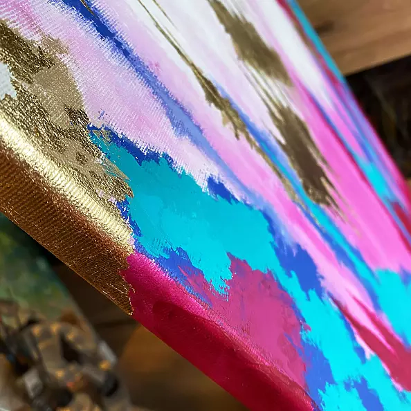 Anna Wawrzyniak - Golden Waterfall II