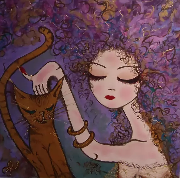 Anna Ewa Kosińska - Golden cats