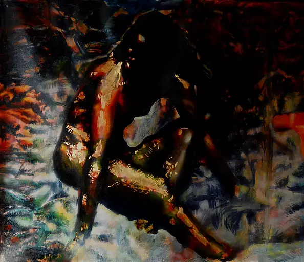 Drozdova Mariia - Golden woman and black water