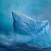 Klaudia Wilk, Iceberg, Oil painting - panel, 60 x 50