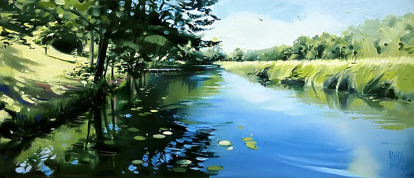 Karina Jaźwińska - Hot grass, cool water