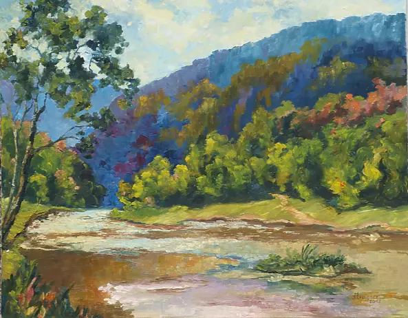 Teresa Mrugacz - mountain stream