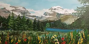 LUCYNA Wiech - Mountain lake